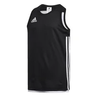 Bielizna sportowa damska - Czarny Bluzka Adidas Sport 3G Spee Rev Jrs Dzieci - miniaturka - grafika 1