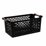 Pudła i pojemniki do przechowywania - Koszyk 4 l Dallas czarny - miniaturka - grafika 1