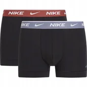 Majtki męskie - Nike Everyday Cotton Trunks Dri-FIT 2Pak (0000KE1085-5I7) S - miniaturka - grafika 1