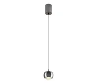 Lampy sufitowe - Redo 01-3551 - LED Żyrandol na lince AVES LED/12W/230V CRI 90 antracyt - miniaturka - grafika 1