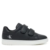 Buty dla chłopców - Sneakersy Calvin Klein V1X9-83151-1355 S Czarny - miniaturka - grafika 1