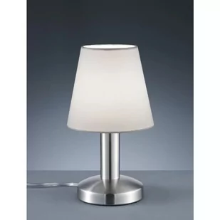 Mats II lampa stołowa 1-punktowa nikiel/biała 599700101 - Lampy stojące - miniaturka - grafika 1