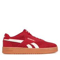 Sneakersy damskie - Sneakersy Reebok FORTE LOUNGER DOUBLE UP AR30255WRCI Czerwony - miniaturka - grafika 1