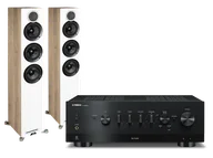 Zestawy stereo - Yamaha R-N800A (czarny) + Debut Reference F5 (biały) - miniaturka - grafika 1