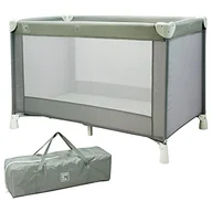 Torby podróżne - BAMBISOL łóżko dziecięce | 120 x 60cm, w zestawie torba podróżna | Szary - miniaturka - grafika 1