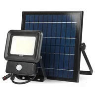 Lampy ogrodowe - Ledowy naświetlacz SOLARI 30W z czujnikiem ruchu barwa zimnobiała - miniaturka - grafika 1