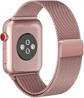 Akcesoria do zegarków - TECH-PROTECT TECH-PROTECT Pasek TECH-PROTECT Milaneseband do Apple Watch 1/2/3/4 38/40mm) Różowy - miniaturka - grafika 1