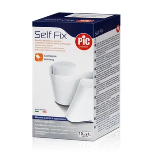 SIROWA PIC SelfFix samoprzylepny bandaż 10 cm x 4 m elastyczny |  OD 199 PLN! - Apteczki i materiały opatrunkowe - miniaturka - grafika 1
