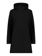 Kurtki damskie - CMP Parka softshellowa w kolorze czarnym - miniaturka - grafika 1