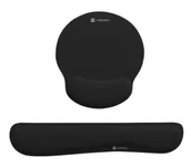 Podkładki pod mysz - Natec Chipmunk 2w1 NPF-2195 Czarny - miniaturka - grafika 1