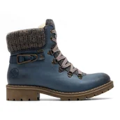 Botki damskie - Trzewiki Rieker Y9131-15 - miniaturka - grafika 1