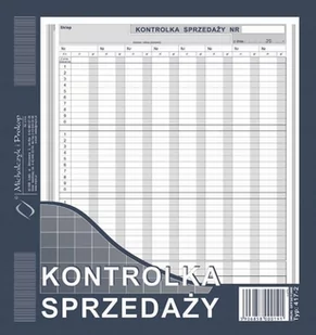 Michalczyk&Prokop KONTROLKA SPRZEDAŻY 2/3 A4 - Druki akcydensowe - miniaturka - grafika 1