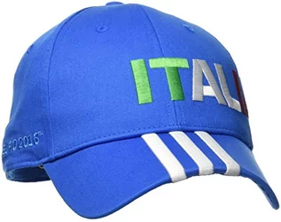 Czapki damskie - Adidas Unisex's CF 3S ITA czapka - niebieska/biała, średnia 4055344056158 - grafika 1