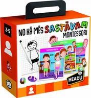 Gry planszowe - Tactic HEADU Montessori educative game How We Are Made In Latvian lang. - miniaturka - grafika 1