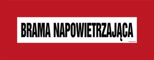 BC138 BRAMA NAPOWIETRZAJĄCA, TS - PŁYTA TD FOTOLUMINESCENCYJNA; (540X210MM) - Systemy ekspozycyjne i znaki informacyjne - miniaturka - grafika 1