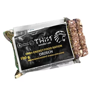 This-1 - Baton survivalowy energetyczny - Orzechowy - 562 kcal - 100 g - Racje żywnościowe - miniaturka - grafika 1