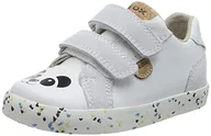 Buty dla dziewczynek - Geox Buty dziecięce B Kilwi Girl Sneaker, białe/czarne, rozmiar 23, biały/czarny, 23 EU - miniaturka - grafika 1