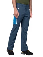 Spodenki męskie - Jack Wolfskin Męskie Spodnie Turystyczne Overland Pants M - miniaturka - grafika 1