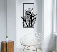 Obrazy i zdjęcia na płótnie - DEKORACJA ścienna Obraz wzór KWIAT RAJSKI PTAK - miniaturka - grafika 1