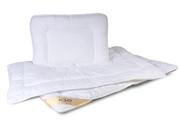 Poduszki - Kołdra i poduszka 100x135 Softi Sen biała całoroczna z mikrofibry Iga Home - miniaturka - grafika 1