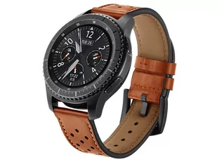 Pasek Skórzany Elegancki do Watch Active 2 40 / 44 - Akcesoria do smartwatchy - miniaturka - grafika 1