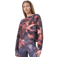 Bluzy damskie - Bluza Bez Kaptura Crop-Top Damska 4F H4Z22-Bld034 90A - M - miniaturka - grafika 1