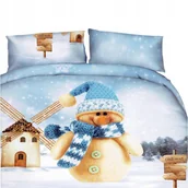 Pościel - Pościel 160X200 Bawełna Satyna 2Poszewki Na Święta - miniaturka - grafika 1