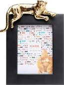 Ramki na zdjęcia - Kare Ramka "Relax Tiger" w kolorze czarnym na zdjęcia - 23,5 x 29 cm - miniaturka - grafika 1