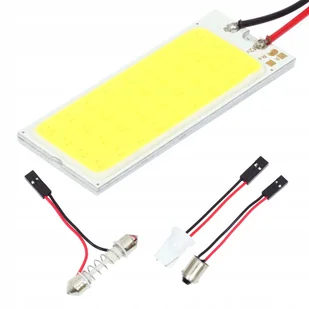 Panel Moduł Led Cob 36chip W5W C5W C10W T4W listwa - Żarówki samochodowe - miniaturka - grafika 1