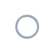 Ozdoby do włosów - invisibobble BEAUTIES Bebe Blue (4 sztuki) – plecione spiralne gumki do włosów w kolorze pastelowym niebieskim i zielonym – stylowe we włosach i jako bransoletka – spiralna gumka do włosów dla kobiet - miniaturka - grafika 1
