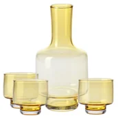 Inne naczynia kuchenne - Komplet do wody GEMSTONE MOTHER EARTH Bursztyn (4 el.) - miniaturka - grafika 1