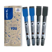 Markery do tablic - Zestaw 2x Marker PILOT BOARD MASTER suchościeralny - miniaturka - grafika 1