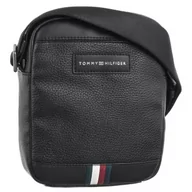 Torebki damskie - Torebka Listonoszka TH Business Mini Reporter AM0AM12711 BDS (TH1174-a) Tommy Hilfiger - miniaturka - grafika 1