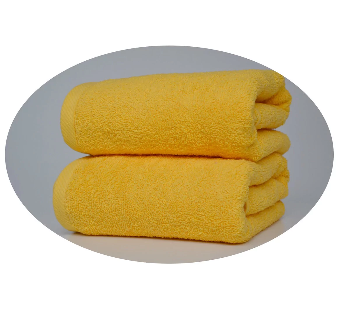 Ręcznik Żółty Hotelowy Kąpielowy 100X50 - Extra Soft