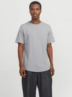 Koszulki męskie - Jack & Jones Koszulka w kolorze szarym - miniaturka - grafika 1