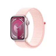 Smartwatch - Apple Watch Series 9 GPS 41mm Aluminium Sport Różowy - miniaturka - grafika 1