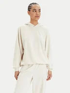 Bluzy damskie - Champion Bluza E10001 Beżowy Relaxed Fit - miniaturka - grafika 1