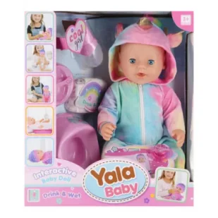 Lalka 45cm z akcesoriami MEGA CREATIVE 543741 - Lalki dla dziewczynek - miniaturka - grafika 1