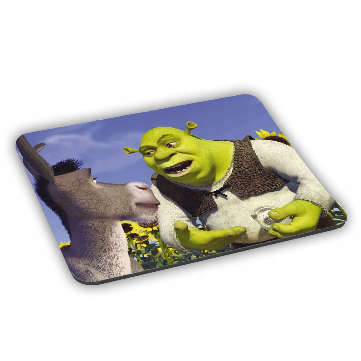 PODKŁADKA POD MYSZ Myszkę Komputer Shrek Bajka + imię w prezencie