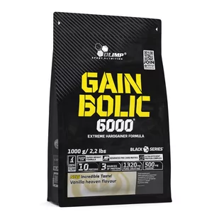 Olimp Gain Bolic 6000 - 1000g - Vanilla - Odżywki na masę - miniaturka - grafika 1