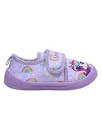 Buciki dla niemowląt - Unicorn Slippersy w kolorze fioletowym - miniaturka - grafika 1