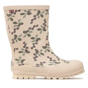 Kalosze Viking Jolly Print 1-60020-9837 Beżowy - Buty dla dziewczynek - miniaturka - grafika 1