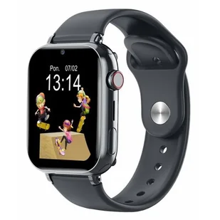 Manta Kevin SWK02BK Czarny - Smartwatch - miniaturka - grafika 1