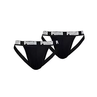 Paski - PUMA Męski pasek Jockstrap (2 sztuki), Czarny, M - grafika 1