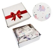 Torby i organizery dla mam - Prezent dla niemowląt Pudełko Mata Edukacyjna Kocyk Organizer Kosmetyczka - miniaturka - grafika 1