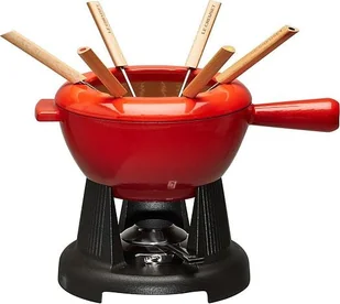 Le Creuset Zestaw Do Fondue Dla 6 Osób rot - Zestawy do fondue - miniaturka - grafika 1