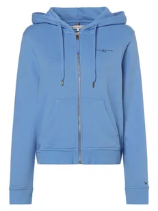 Tommy Hilfiger Damska kurtka z kapturem Kobiety Bawełna niebieski jednolity, M - Kurtki damskie - miniaturka - grafika 1