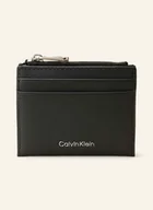 Etui na dokumenty i karty - Calvin Klein Etui Na Karty Z Kieszenią Na Monety schwarz - miniaturka - grafika 1