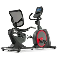 Rowery treningowe - Rower stacjonarny treningowy elektryczno-magnetyczny Hop-Sport Canion+mata - miniaturka - grafika 1