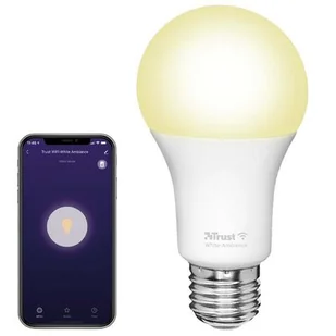 TRUST Inteligentna żarówka LED TRUST 71285 9W E27 Wi-Fi 71285 - Systemy inteligentnych domów - miniaturka - grafika 1